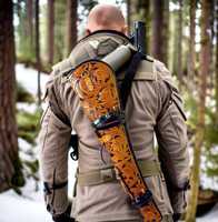 Housse de protection pour fusil de chasse en cuir, personnalisée, de qualité supérieure, imperméable, légère, à fermeture rapide, pour le tir en extérieur, en promotion