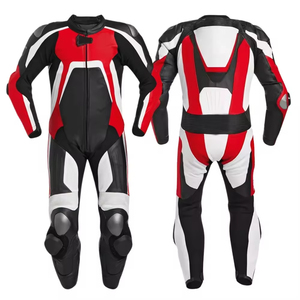 Últimos Diseños en Ropa de Motociclismo y Automovilismo, Traje de Motocross de Cuero Genuino, Trajes de Cuero de Moda en Venta - Product Image 5
