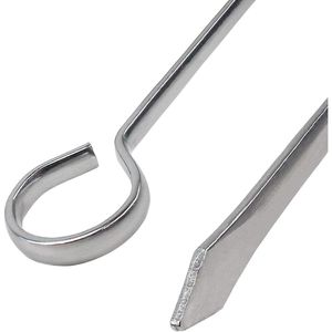 24 Pack 8 Inch Stainless Steel Kabob Skewers for Grilling <b>BBQ</b> Grill Accessories Pack of 24 - Product Image 2