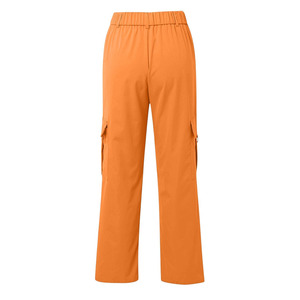 Vêtements d'extérieur, pantalon cargo pour femmes, produit en polyester, couleur unie, pantalon cargo confortable pour femmes - Product Image 5