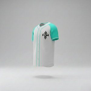 Camisetas de Béisbol con Estampado Técnico, Transpirables, de Secado Rápido, para Adultos, Cuello en V, Impresión Digital de Alta Calidad, 100% Poliéster - Product Image 4