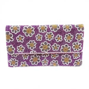 Very peri Flowers Custom Beaded Party Clutch Evening <b>Bag</b> Designer Ladies Shoulder <b>Bags</b> Luxury <b>Purses</b> <b>and</b> Handbags Parties - Product Image 1
