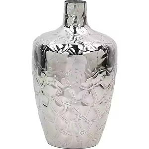 Florero moderno de metal, florero decorativo de lujo para la decoración de la mesa de comedor - Product Image 3