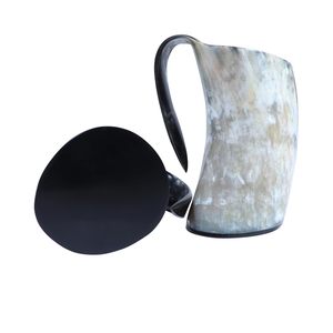 Superior Quality Buffalo Horn Beer <b>Mug</b> Drinkware Authentic Medieval Style Natural Buffalo Horn <b>Mug</b> Customized Horn <b>Mug</b> - Product Image 4