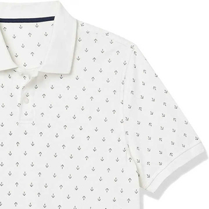Polo de sport en coton de haute qualité pour homme avec empiècements contrastants, polo pour homme avec empiècements latéraux en maille sport - Product Image 4