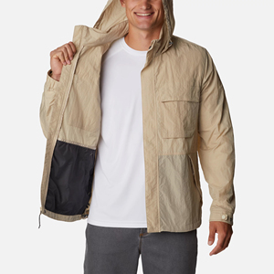 Custom Logo Coating Soft shell Windbreaker <b>Jacket</b> for <b>Men</b> High Quality Stand Collar Design Plain Dyed <b>Jacket</b> for <b>man</b> - Product Image 5