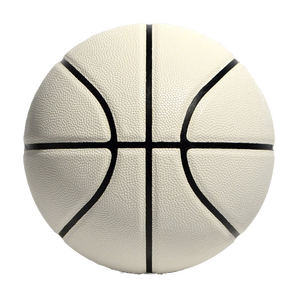 Ballon de basketball d'entraînement en cuir de qualité supérieure, couleur personnalisée, taille officielle 6, pour sports en intérieur/extérieur avec design imprimé - Product Image 3