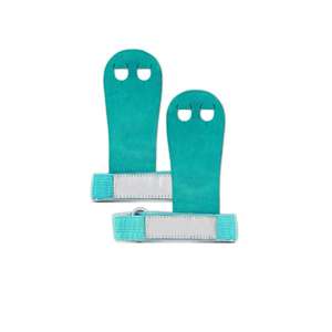 Agarraderas de Gimnasia de Cuero de la Mejor Calidad, Agarraderas de Protección para las Palmas con Logotipo Personalizado para Levantamiento de Pesas - Product Image 2