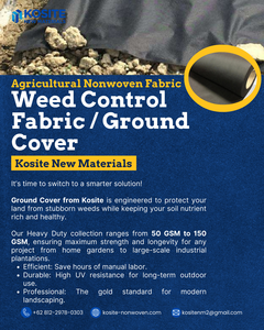 Tissu non tissé agricole - Toile de paillage robuste / Couverture de sol - Product Image 6