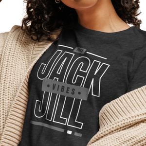 เสื้อยืดลายกราฟิกผู้หญิงทรงหลวม รุ่น Charcoal Ladies พร้อมดีไซน์ตัวอักษรด้านหน้า คอกลม ผ้าฝ้าย แขนสั้น คอลเลคชั่นสตรีทแวร์ - Product Image 4
