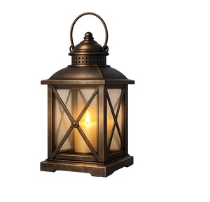 Luxury High Quality Hanging Metal Candle <b>Lantern</b> With Matt <b>Black</b> Finish Candle <b>Lantern</b> for Home Decor & Garden Customized - Product Image 2