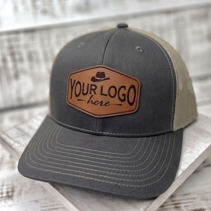 Casquette Trucker en Cuir Personnalisée de Haute Qualité, Style 112, 6 Panneaux, Maille, Snapback Ajustable, Style Décontracté, Casquettes de Sport - Product Image 1
