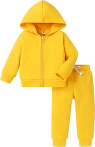 Conjunto Deportivo Informal para Usar en la Calle, Sudadera con Capucha y Pantalones, Tela de Algodón y Felpa, Suave - Product Image 3