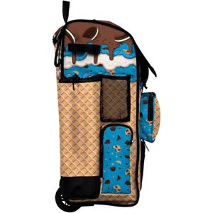 Mochila de Béisbol y Sóftbol Personalizada con Compartimento para Zapatos, Bolsa con Ruedas para Bate y Gancho para Casco de T-Ball, Mochila Juvenil para Bate de Béisbol - Product Image 3