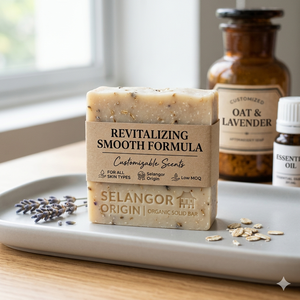 Organic Solid Bar Shower Soap Customizable Scents Tea <b>Tree</b> Anti-Acne Revitalizing Smooth Formula Skincare All Skin Types Adults - Product Image 2