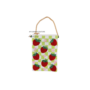 Sacs à bandoulière personnalisés faits main à thème marin avec perles, fermeture éclair, pour la plage - Qualité exceptionnelle - Product Image 3