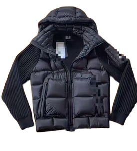 Men's Comfortable Waterproof Windproof Breathable Eco-Friendly Zipper Stand Front Puffer Jacket OEM Service Custom Wholesale - Product Image 1