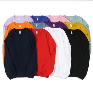 Sweat-shirt à capuche oversize pour homme en polaire polyester/coton de haute qualité, uni, imprimé par transfert thermique, brodé, col rond - Product Image 1