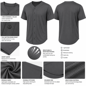 Maillot de sport moderne doté d'un tissu de qualité supérieure pour les joueurs lors des matchs et des entraînements d'équipe, offrant une grande liberté de mouvement et un style sportif. - Product Image 5