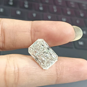 Diamants de laboratoire cultivés HPHT CVD, taille radiant, certifiés IGI, 5,00 carats, couleur E, clarté VVS1, lustre excellent, pour bagues pour femmes - Product Image 2