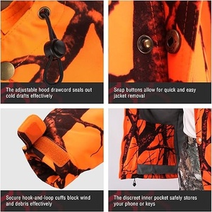 Chaqueta de caza de invierno duradera y aislada para condiciones climáticas extremas de frío. - Product Image 3