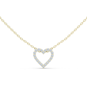 Colgante de Diamante Redondo Cultivado en Laboratorio en Oro Blanco de 14K para Mujer |   Ropa de Novia |   Diamante Cultivado Nuevo - Product Image 2