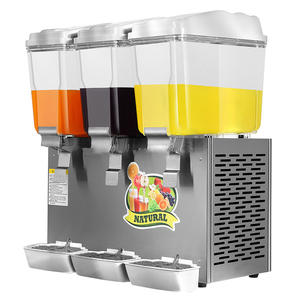 Distributeur de jus électrique 32L 330W anti-goutte en acier inoxydable avec filtre et commande par bouton, machine à boissons commerciale pour hôtel - Product Image 3
