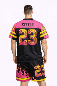 Nueva Camiseta de Fútbol de Compresión al Por Mayor de Fábrica, Unisex para Adultos, Manga Corta, Negra, Lisa, Transpirable, de Secado Rápido, Recién Llegada - Product Image 5