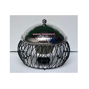 Cazuela de acero inoxidable con malla de alambre de hierro para eventos, calentador de alimentos, artesanía, juegos de utensilios de cocina - Product Image 3