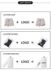 Pantalones Cortos Deportivos de Doble Capa para Hombre con Logotipo Personalizado, para Entrenamiento, Gimnasio, Correr, con Forro - Product Image 4