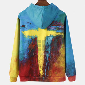 Diseña tus Propias Sudaderas con Capucha de Invierno para Hombre de Alta Calidad, Sublimadas, Mezcla de Algodón, en Grandes Cantidades - Product Image 2