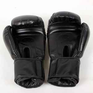 Gants de boxe professionnels en cuir avec logo personnalisé, anti-humidité, pour entraînement, sparring, gym, fitness, kickboxing - Product Image 3