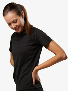 T-shirt ample pour femme, personnalisable, uni, à manches courtes, col rond, style streetwear, 100% coton - Product Image 5