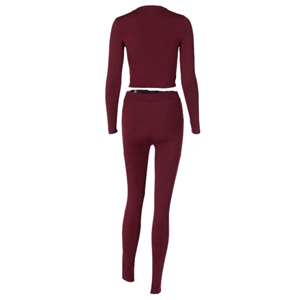 Conjunto de Dos Piezas de Ropa para Mujer, Sudadera con Capucha de Manga Larga, Pantalones Deportivos, Chándal de Algodón Transpirable, Traje Informal para Mujer - Product Image 5