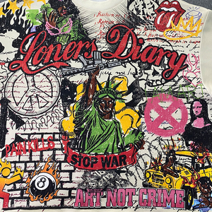 Camisetas Cortas de Algodón 100% con Estampado Gráfico Personalizado DTG, Estilo Holgado y de Corte Recto para Hombre - Product Image 4