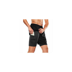 Attractive Design Customized <b>Compression</b> <b>Shorts</b> Fitness Quick Drying Fitness <b>Shorts</b> With Pocket <b>Men</b> <b>Compression</b> Gym Sporting - Product Image 2