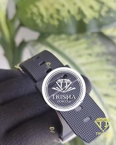Montre Premium Iced Out avec cadran bleu, diamants Moissanite VVS et construction en argent sterling 925 - Product Image 3