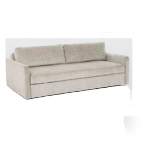 Sofá cama suite con estructura de madera maciza, tapizado en espuma de PU y tela rexine según selección, ensamblado, 75 ancho x 36 profundo x 36 alto, para hotel - Product Image 1