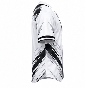 Nouveau design unique, maillot de baseball unisexe à manches courtes, vente en gros, grande taille, respirant, broderie 3D personnalisée, style américain - Product Image 3