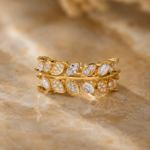 Anillo de Diamante Cultivado en Laboratorio con Certificado IGI, Diseño Espiral Abierto con Corte Ovalado, en Oro Amarillo, Regalo de Boda y Aniversario - Product Image 3