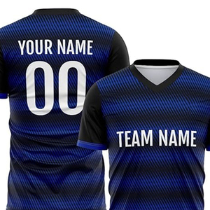 Camiseta de Fútbol Sublimada para Hombre, con Logotipo Personalizado, 100% Poliéster, Absorbente de Humedad, Nuevo Diseño Elegante - Product Image 5