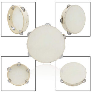 Instrumento de Percusión, Pandereta de Madera |   Tamborín de madera maciza de alta calidad, tamborín de madera sin cabeza en oferta. - Product Image 3