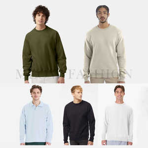 Sweat-shirts unisexes à col rond de couleur unie, lot en gros, sweats en coton, vêtements en gros, stock en gros, livraison rapide, sweat-shirt - Product Image 1