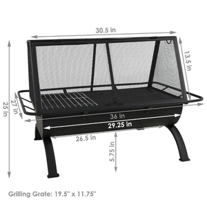 Bol à feu extérieur en métal pour patio, jardin, camping, construction en acier durable, vente en gros directe d'usine FP011 - Product Image 6