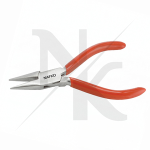 Professional Stainless Steel Jewelry Making Pliers for <b>Wire</b> Wrapping Chain Nose Pliers 135mm Jewelry Tools Manufacturer Tools - Product Image 4