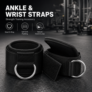 Attelle de soutien de la cheville en néoprène et nylon avec fermeture auto-agrippante – Protection professionnelle pour l'activation musculaire, sangle réglable - Product Image 5