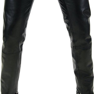 Guêtres d'équitation en cuir de vachette de qualité pour hommes, équipement de western, structure en cuir durable, design classique ranch, personnalisable - Product Image 3