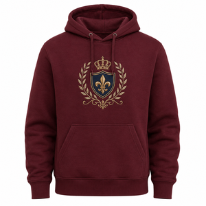 Sudadera con Capucha de Algodón y Poliéster de Marca Privada, Sudadera de Forro Polar, Bordado Personalizado, Fabricante de Ropa, Serigrafía, Etiqueta Personalizada - Product Image 1