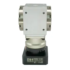 AAW/AATM135AS-L2-200-CR High Precision steering gearbox hole output precision reducer Right Angle hollow shaft 90degree gearhead
