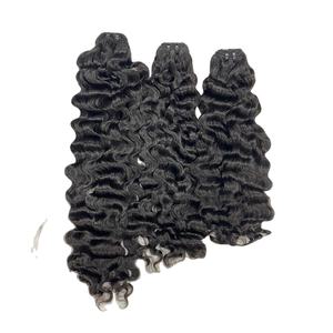 วิกต่อผมคนผมหยิกแบบลอนหลวมสำหรับผู้หญิงผิวดำผมทอแบบไม่มีสารเคมี - Product Image 5